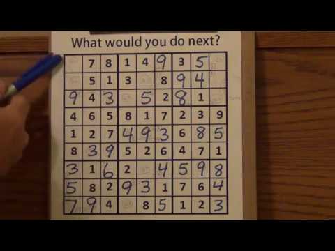 How to Solve Sudoku When Stuck